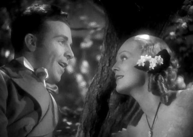 Gloria Stuart and Dick Powell